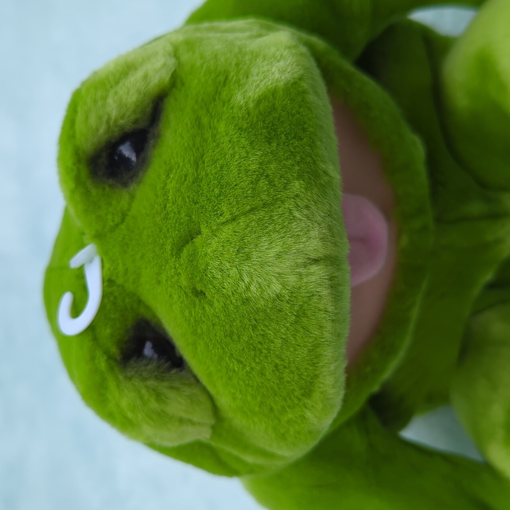 Applause Lou Rankin Herbert frog full body puppet plush new with tags - Picture 7 of 11